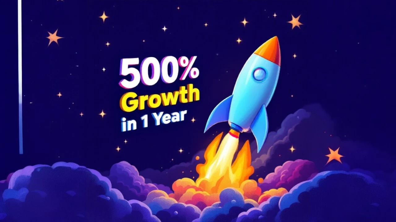 How Company Achieved 500% Growth in Just 1 Year: The Ultimate Breakdown