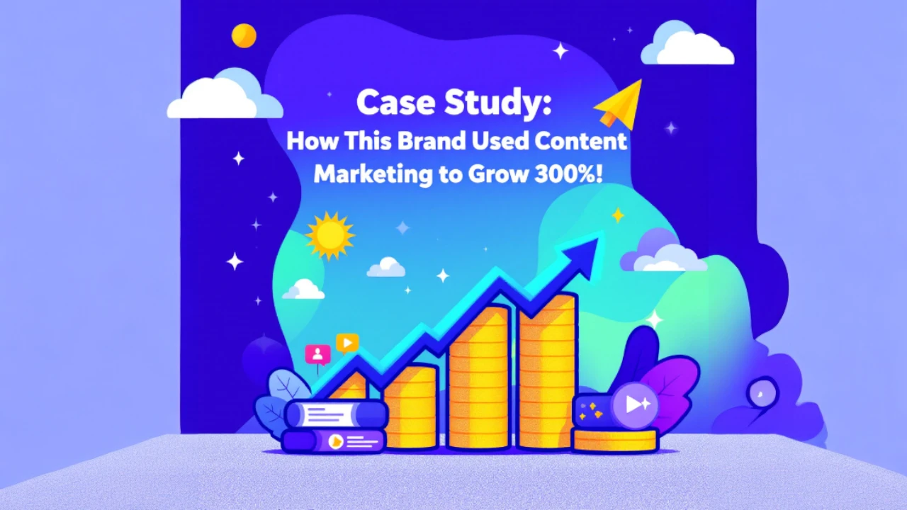 Case Study: How Brand Used Content Marketing to Grow 300%