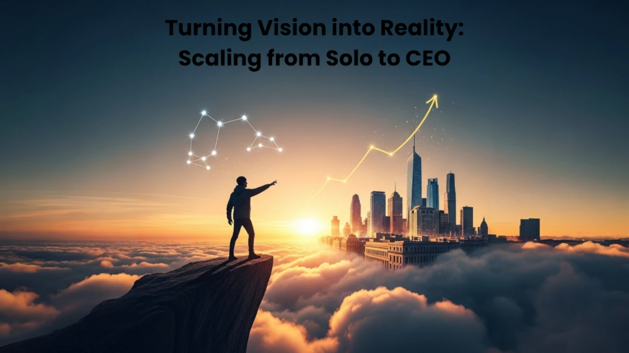 Turning Vision into Reality: Scaling from Solo to CEO